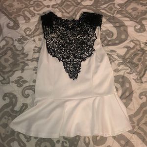 Peplum sleeveless top